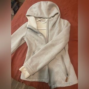 Bench jacket, size small, used and loved.